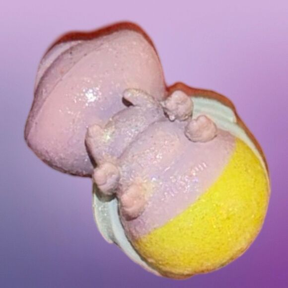 Disney Parks Animators Collection Tinker Bell Purple Glitter Firefly Figure B19 - Picture 6 of 6